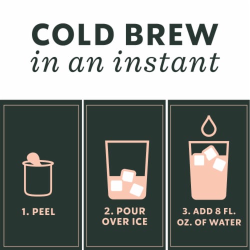 Starbucks Caramel Dolce Cold Brew Coffee Concentrate Single Serve Pods Perspective: right