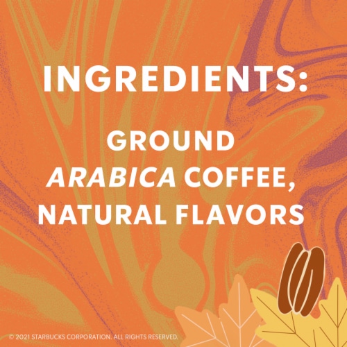 Starbucks Maple Pecan Flavored Ground Coffee Perspective: right