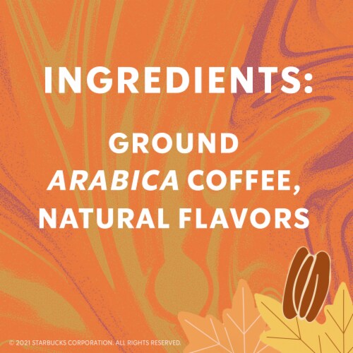 Starbucks Maple Pecan Flavored Ground Coffee Perspective: right