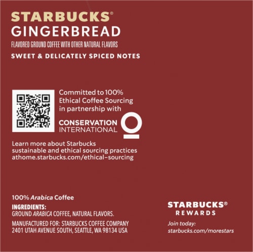 Starbucks® Gingerbread K-Cup® Coffee Pods Perspective: right