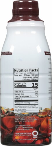 Starbucks Cold Brew Coconut Chocolate Coffee Concentrate Perspective: right