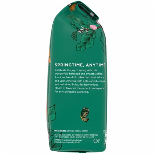 Starbucks® Medium Roast Spring Day Blend Ground Coffee Perspective: right