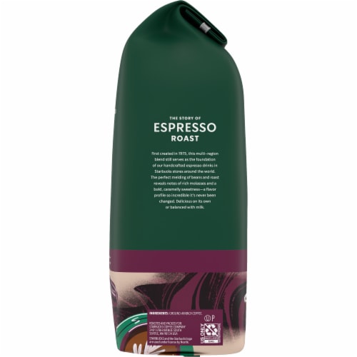 Starbucks® Espresso Roast Ground Coffee Perspective: right