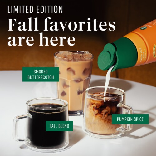 Starbucks Fall Blend Limited Edition 100% Arabica Medium Roast Coffee Perspective: right