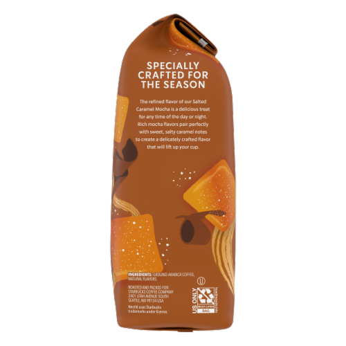 Starbucks® Salted Caramel Mocha Ground Coffee Perspective: right