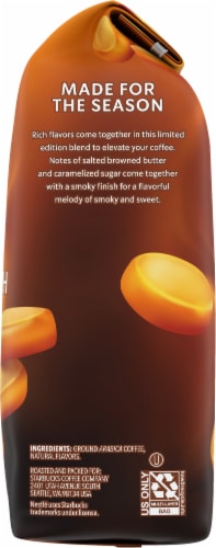 Starbucks® Smoked Butterscotch Ground Coffee Perspective: right