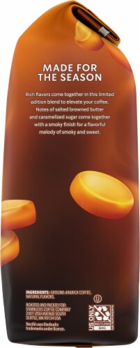 Starbucks® Smoked Butterscotch Ground Coffee Perspective: right