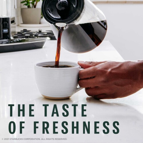 Starbucks® Morning Joe Dark Roast Ground Coffee Perspective: right