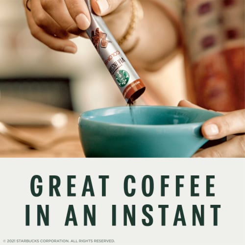 Starbucks Via Instant Italian Dark Roast Instant Coffee Packets Perspective: right