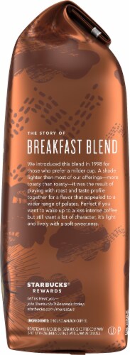 Starbucks® Breakfast Blend Medium Roast Ground Coffee Perspective: right