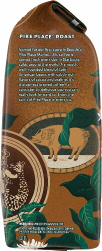 Starbucks® Whole Bean Pike Place® Roast Coffee Perspective: right