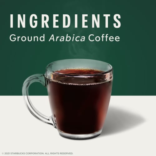 Starbucks® French Roast Dark Roast K-Cup Coffee Pods Perspective: right