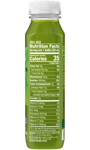 Evolution Fresh® Organic Green Devotion Cold-Pressed Vegetable & Fruit Juice Blend Perspective: right