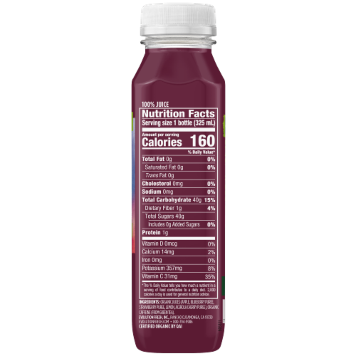 Evolution Fresh Organic Super Berry Energy Drink Perspective: right