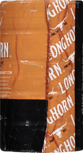 Longhorn® Natural Fine Cut Moist Snuff Tobacco Perspective: right
