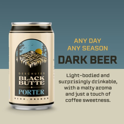 Deschutes Brewery® Black Butte Porter Craft Beer Perspective: right