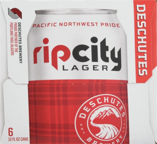 Deschutes Brewery® Rip City Lager Perspective: right