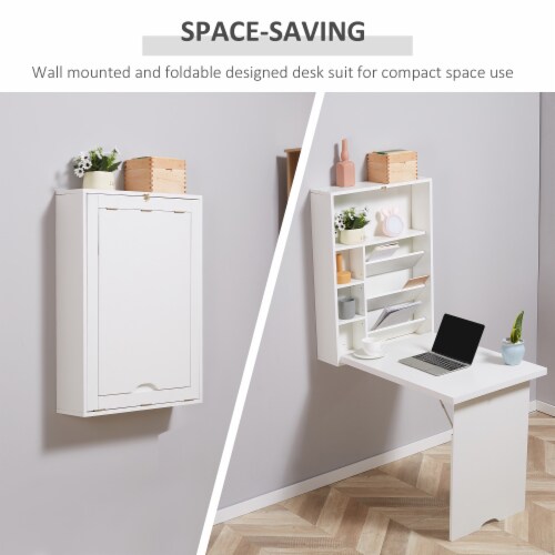 Folding wall desk unit discount
