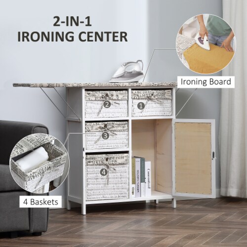 Ironing board storage rack best sale