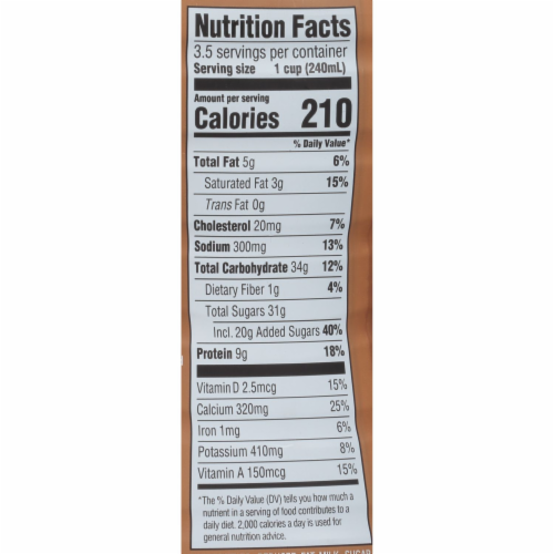 Promised Land Dairy 2% Reduced Fat Midnight Chocolate Milk Perspective: right