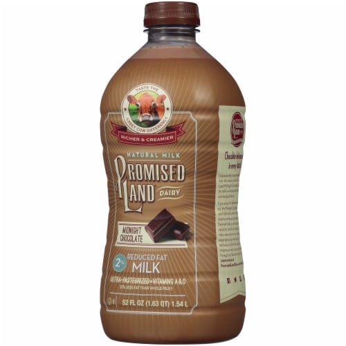Promised Land® Midnight Chocolate Reduced Fat Milk Perspective: right