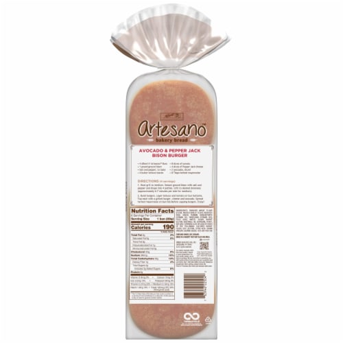 Alfaro's® Artesano™ Bakery Buns Perspective: right