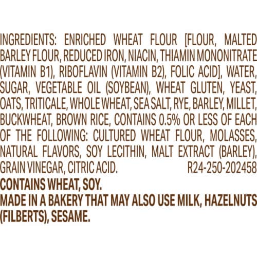 Alfaro's Artesano Smooth Multigrain Bread Perspective: right