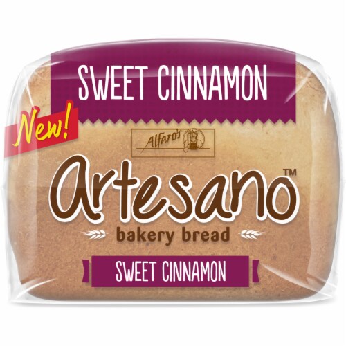 Alfaro's® Artesano™ Sweet Cinnamon Bakery Bread Perspective: right