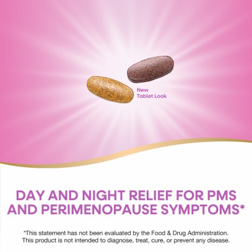 Nature's Way® AM/PM PeriMenopause Formula™ Relief Tablets Perspective: right