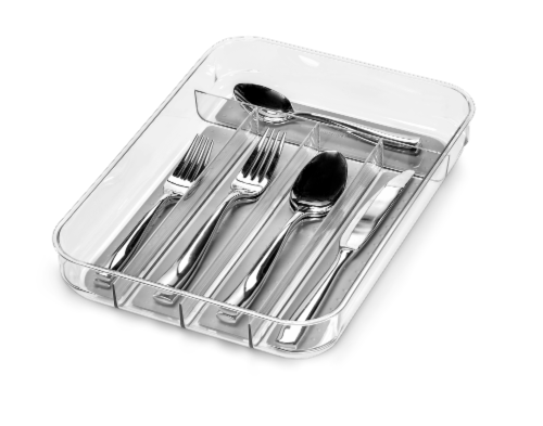 Madesmart® Mini Silverware Tray - Clear Perspective: right