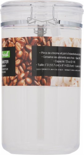 OGGI™ 72 Ounce Fresh Airtight Canister Perspective: right