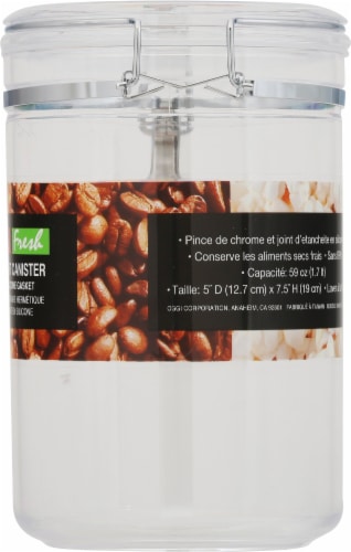 OGGI™ 59 Ounce Fresh Airtight Canister Perspective: right
