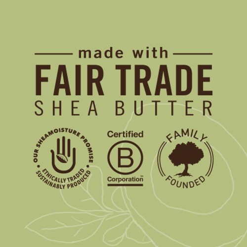 Shea Moisture® Power Greens Moringa & Avocado Conditioner for Curly Hair Perspective: right