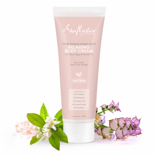 Shea Moisture® Pink Himalayan Salt Relaxing Body Cream Perspective: right