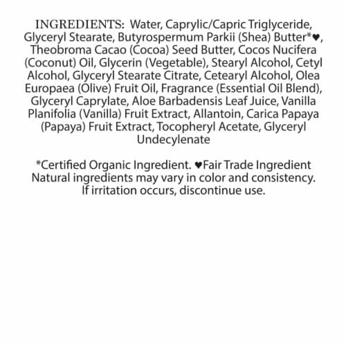 Nubian Heritage Coconut and Papaya Body Lotion Perspective: right