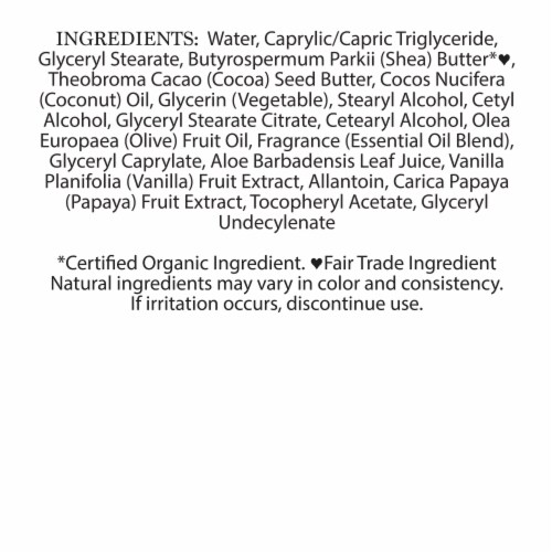 Nubian Heritage Coconut and Papaya Body Lotion Perspective: right