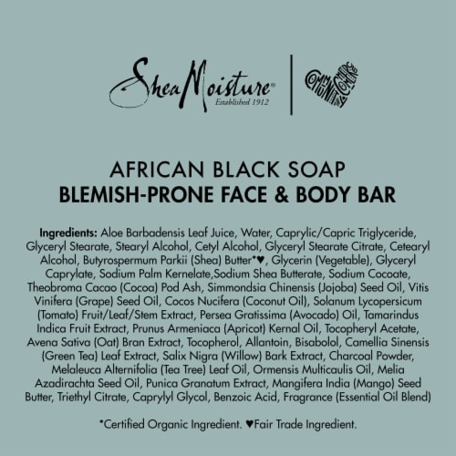 Shea Moisture® Paraben-Free African Black Soap Balancing Skin Moisturizer Perspective: right