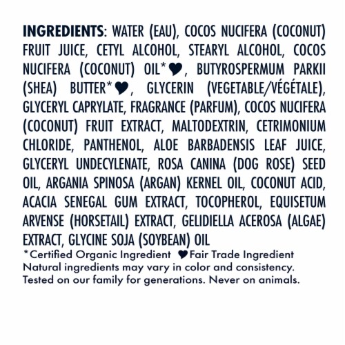 SheaMoisture hundred percent Virgin Coconut Oil Daily Hydrating Conditioner Perspective: right