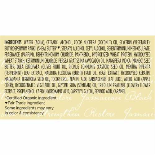 SheaMoisture Jamaican Black Castor Oil Treatment Masque Perspective: right