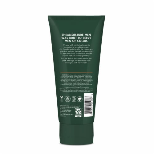 SheaMoisture Maracuja Oil & Shea Butter Beard Wash Perspective: right