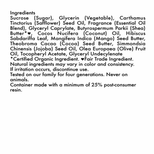 SheaMoisture Illuminating Coconut and Hibiscus Body Scrub Perspective: right
