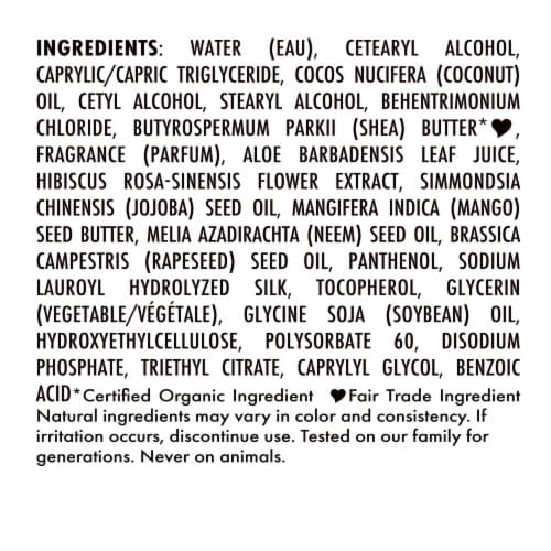 SheaMoisture Curl & Shine Coconut & Hibiscus, Conditioner Perspective: right
