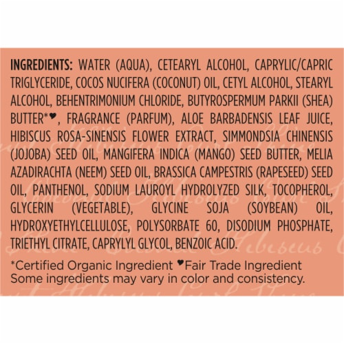 Shea Moisture Conditioner Curl & Shine for Thick Curly Hair Coconut & Hibiscus Perspective: right