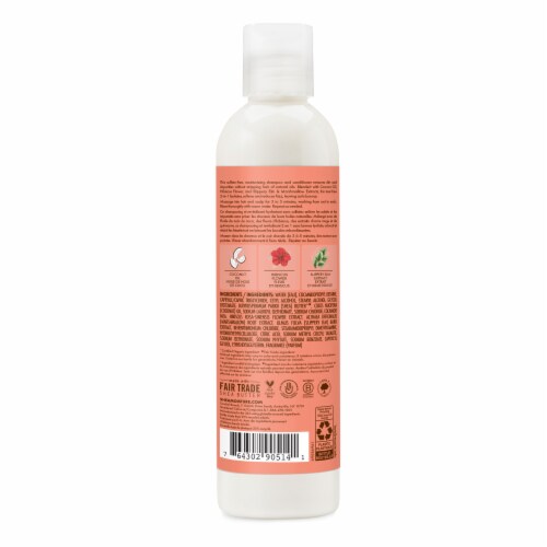SheaMoisture 2 in 1 Shampoo and Conditioner for kids, Coconut and Hibiscus Perspective: right