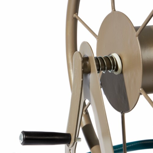 Liberty Garden LBG703T 200' of 5/8 Hose Multi Purpose Steel Garden Storage Reel Perspective: right