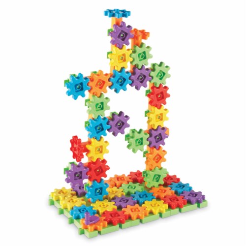 Learning Resources® Gears! Gears! Gears! Deluxe Building Set Perspective: right