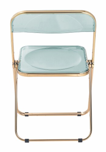 Acrylic Folding Chair With Metal Frame Manufacturer And