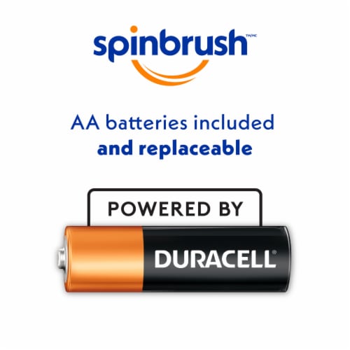 Spinbrush Pro+ Deep Clean Replacement Heads Soft Bristles For Electric Battery Powered Toothbrush Perspective: right
