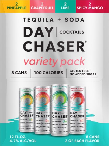 Day Chaser® Tequila + Soda Variety Pack Perspective: right