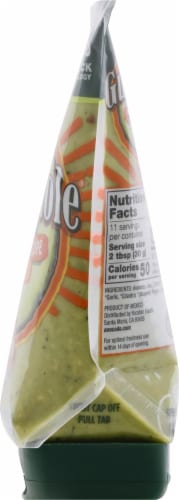 Yucatan Mild Authentic Recipe Squeeze Guacamole Perspective: right
